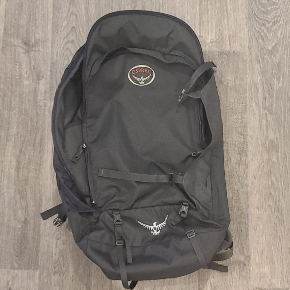 Osprey farpoint 55 duffle backpack travelpack mens